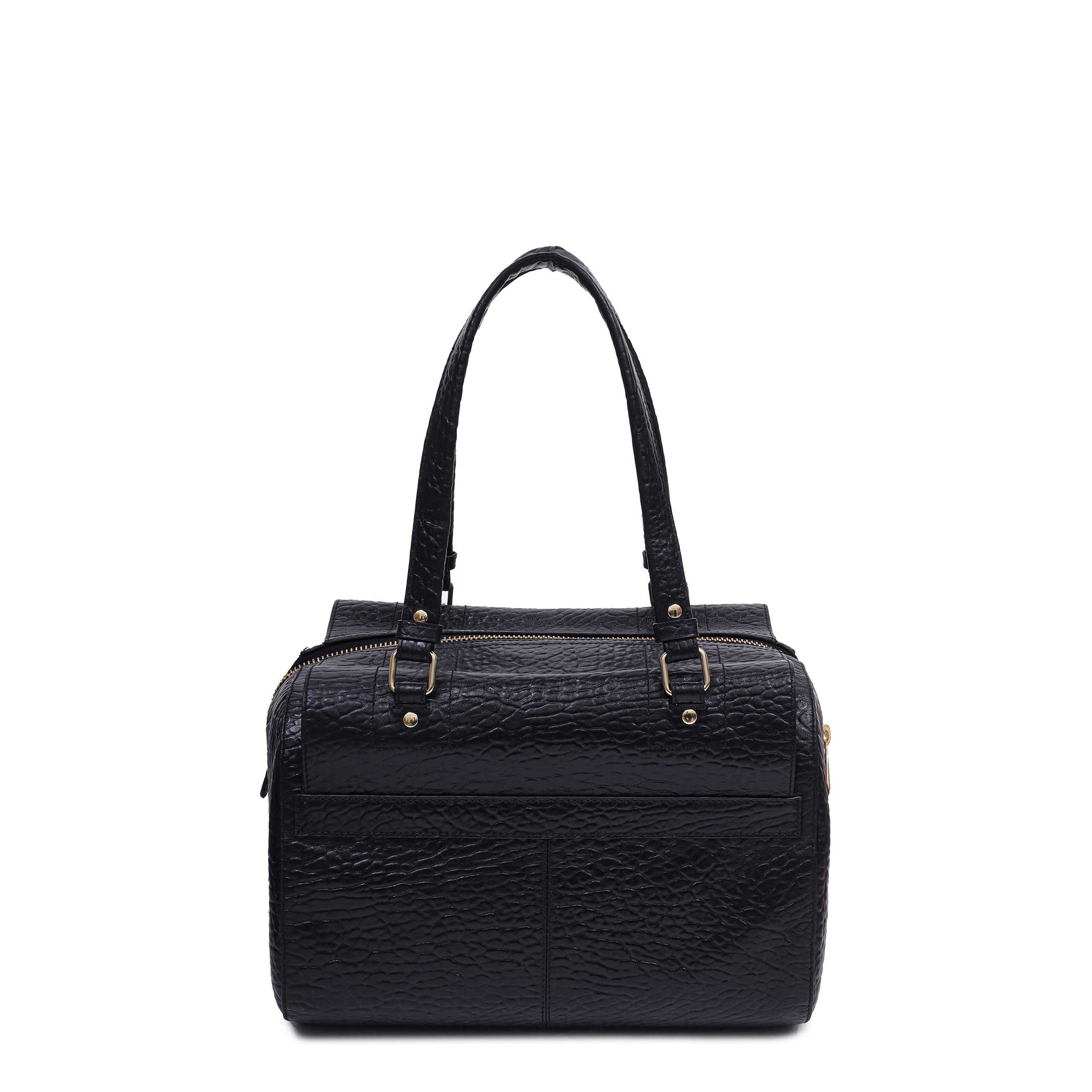 Núnoo Celia New Zealand Black w. Gold Shoulder bags Black