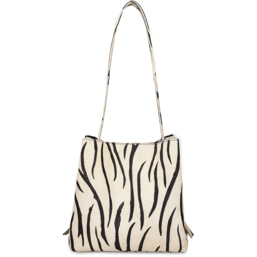 Núnoo Chiara Brown Stripes Deluxe Crossbody Stripes