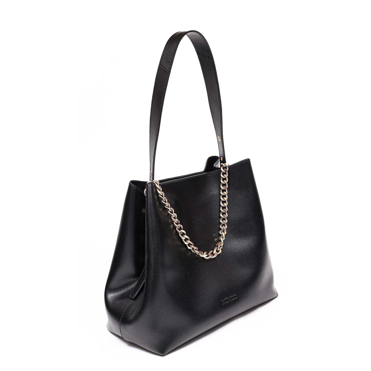 Núnoo Chiara Florence Black w. Gold Large