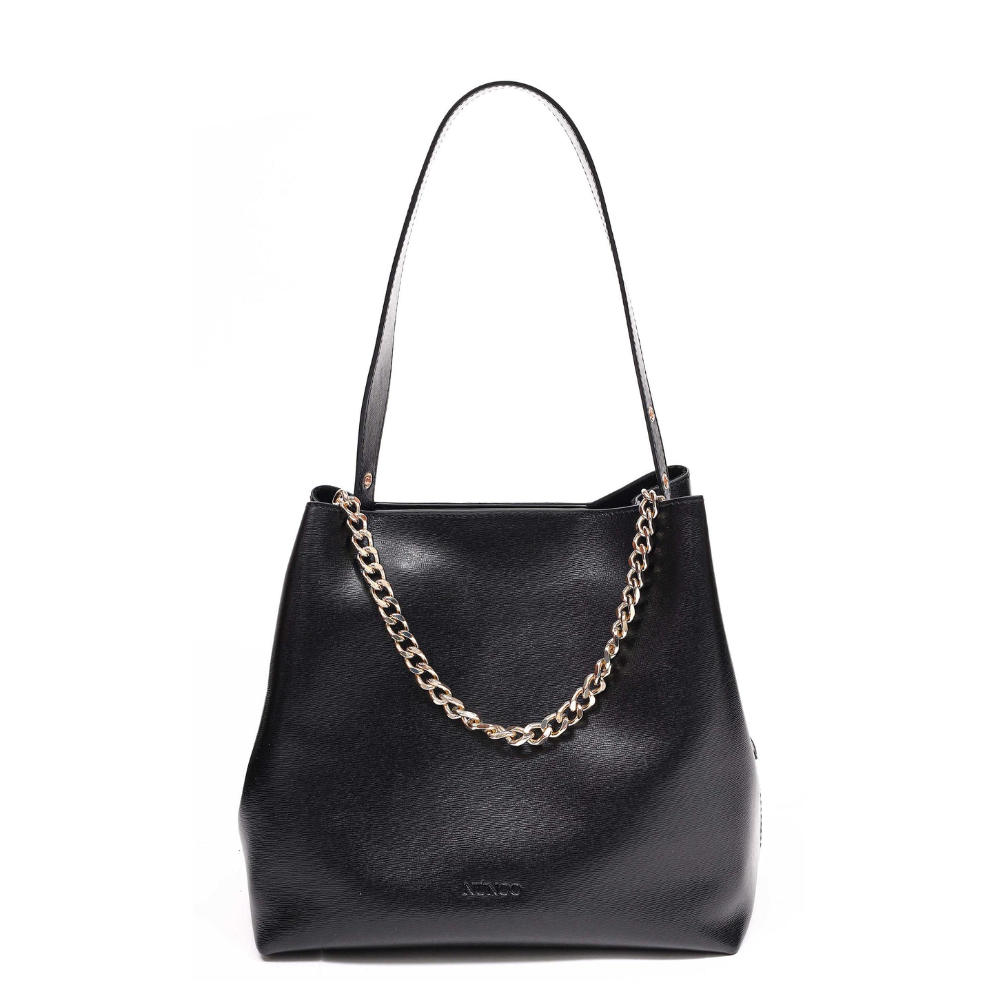 Núnoo Chiara Florence Black w. Gold Large