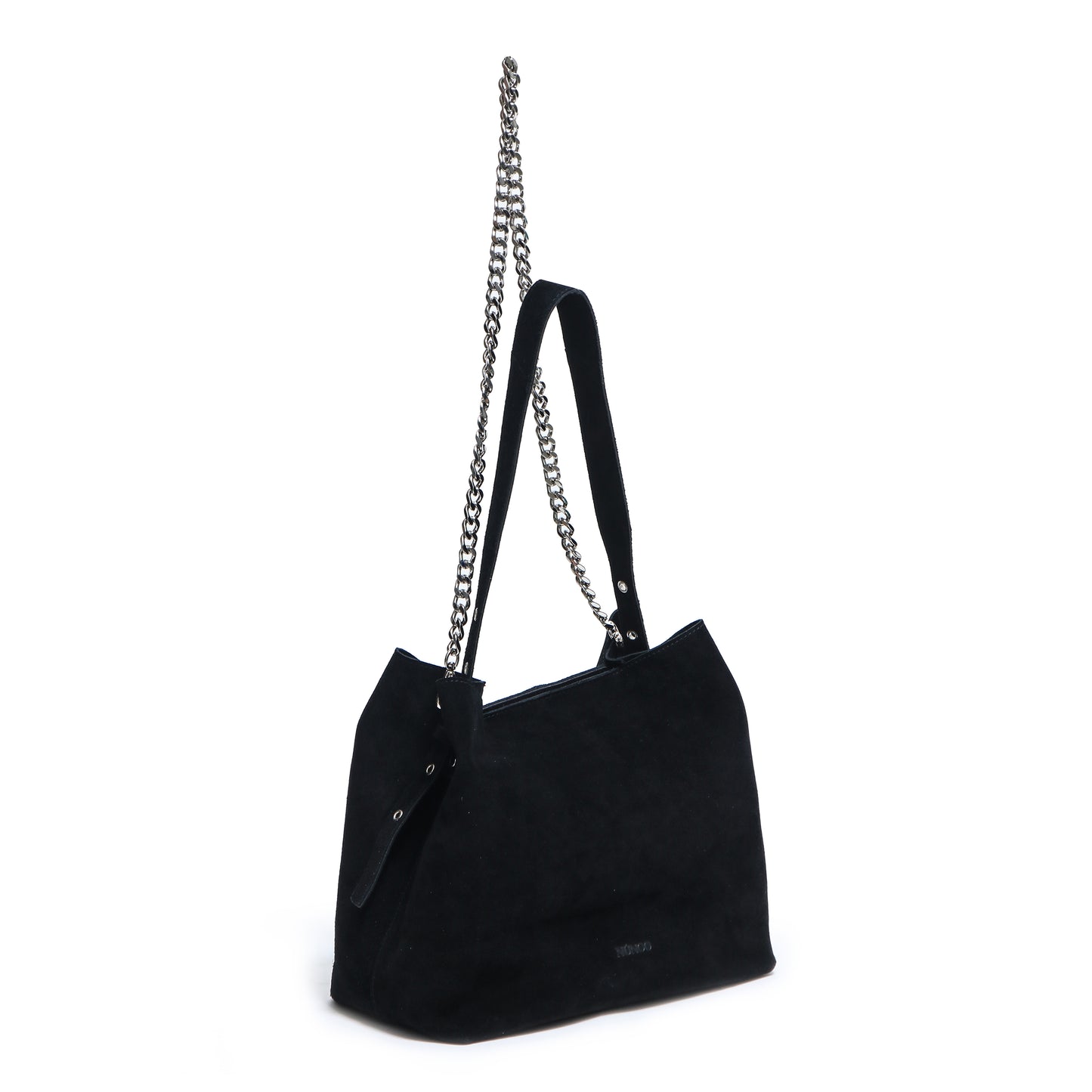 Núnoo Chiara new suede black Crossbody Black