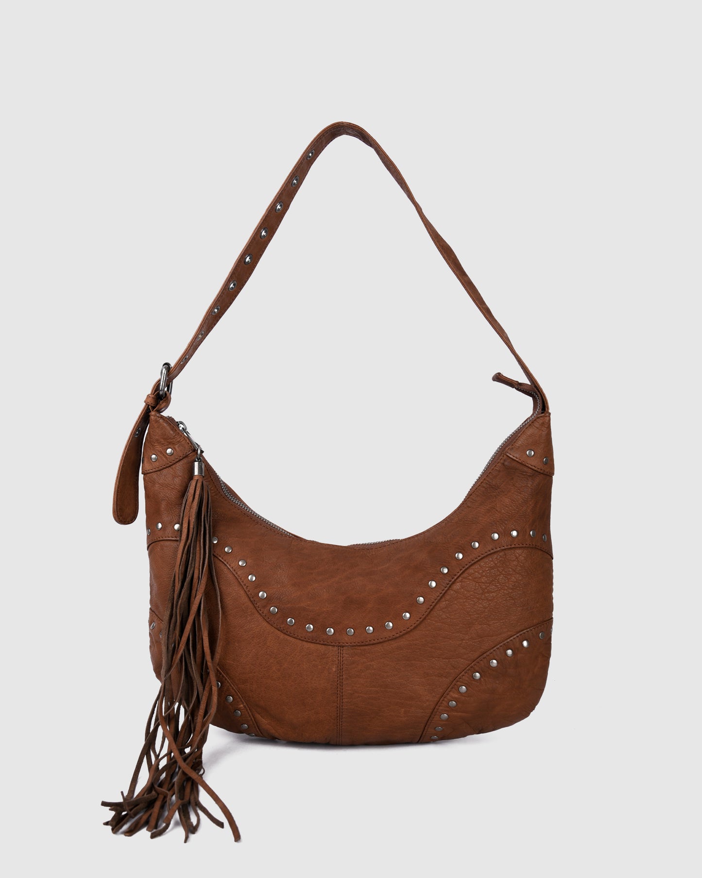 Núnoo Dagmar Rivet Washed Ginger w. Antique Silver Medium Ginger