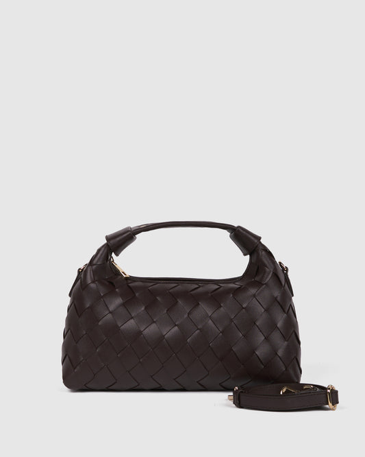 Núnoo Dandy Braided Florence Chocolate w. Gold Medium Chocolate