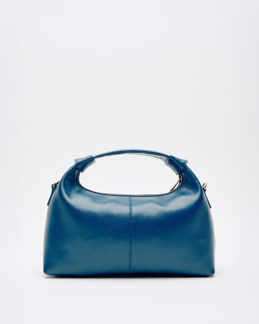 Núnoo Dandy Braided Florence Deep Blue w. Gold Medium Deep Blue