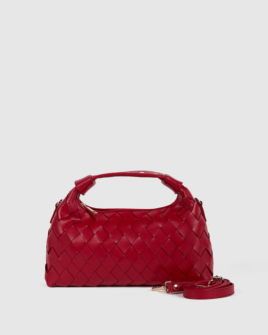 Núnoo Dandy Braided Florence Fiery Red w. Gold Medium Fiery Red