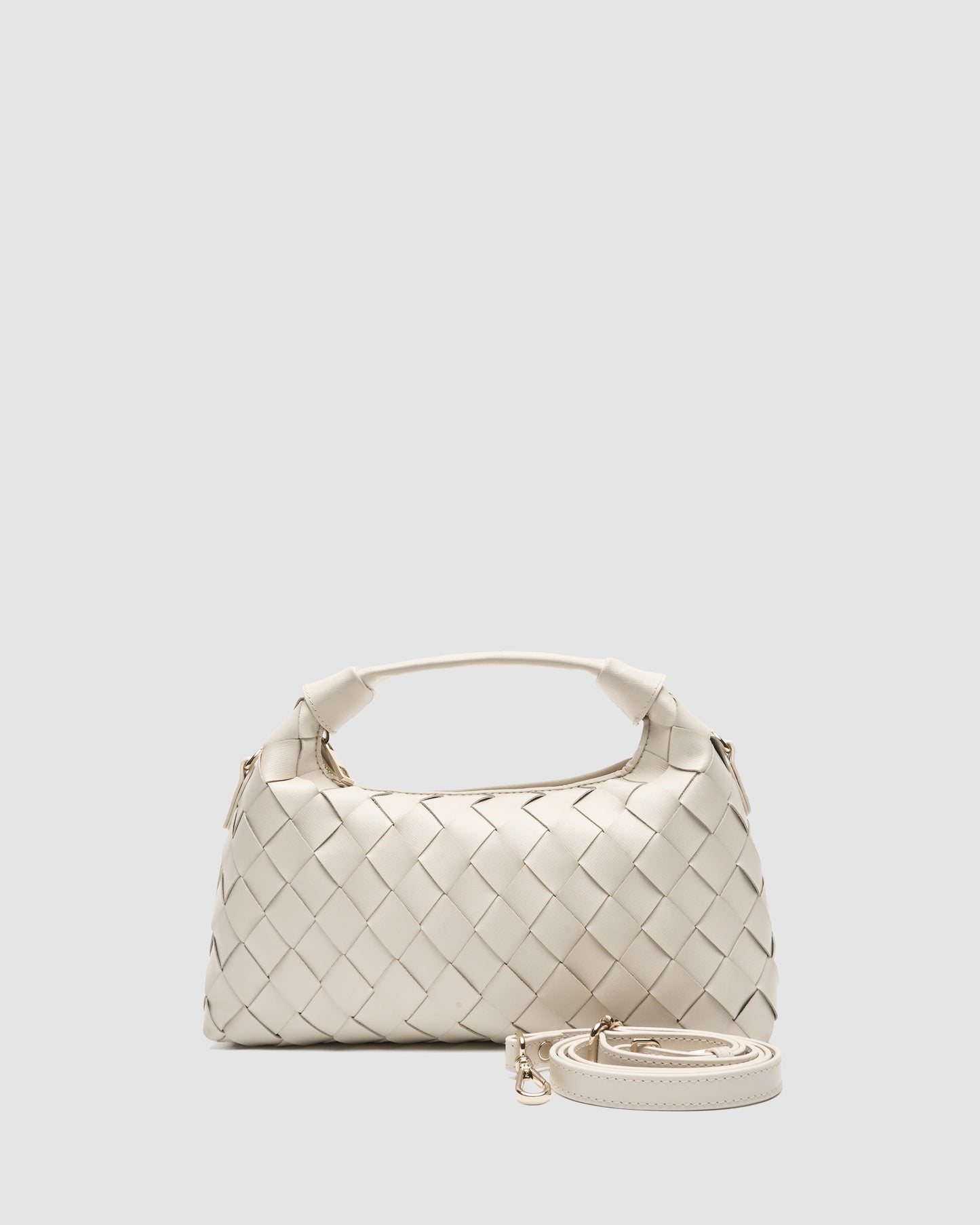 Núnoo Dandy Braided Florence Warm Grey w. Gold Medium Warm Grey