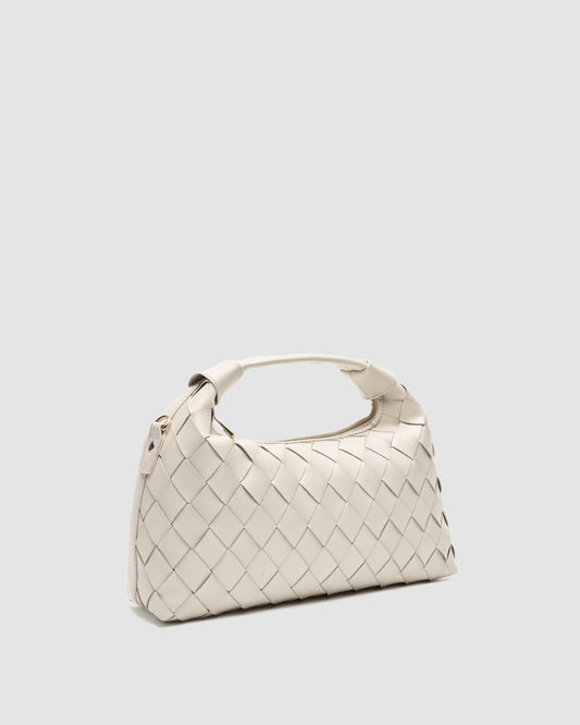 Núnoo Dandy Braided Florence Warm Grey w. Gold Medium Warm Grey