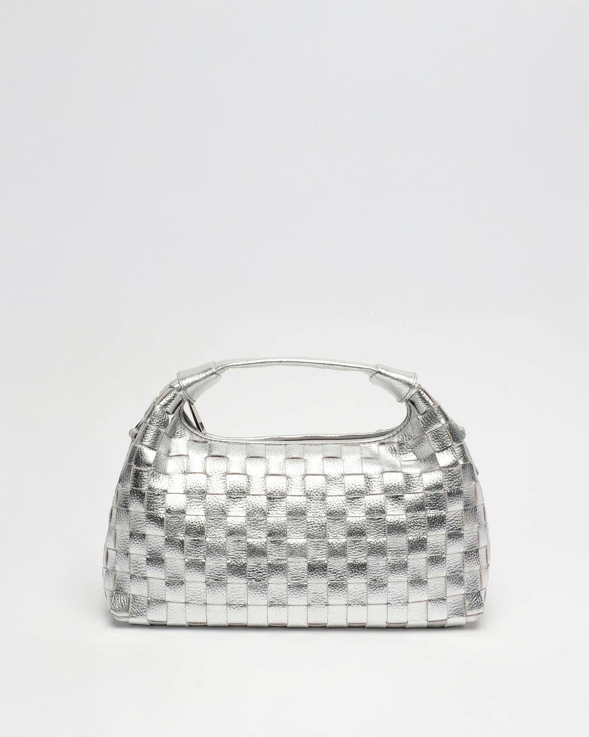 Núnoo Dandy Braided Metallic Silver Medium Silver