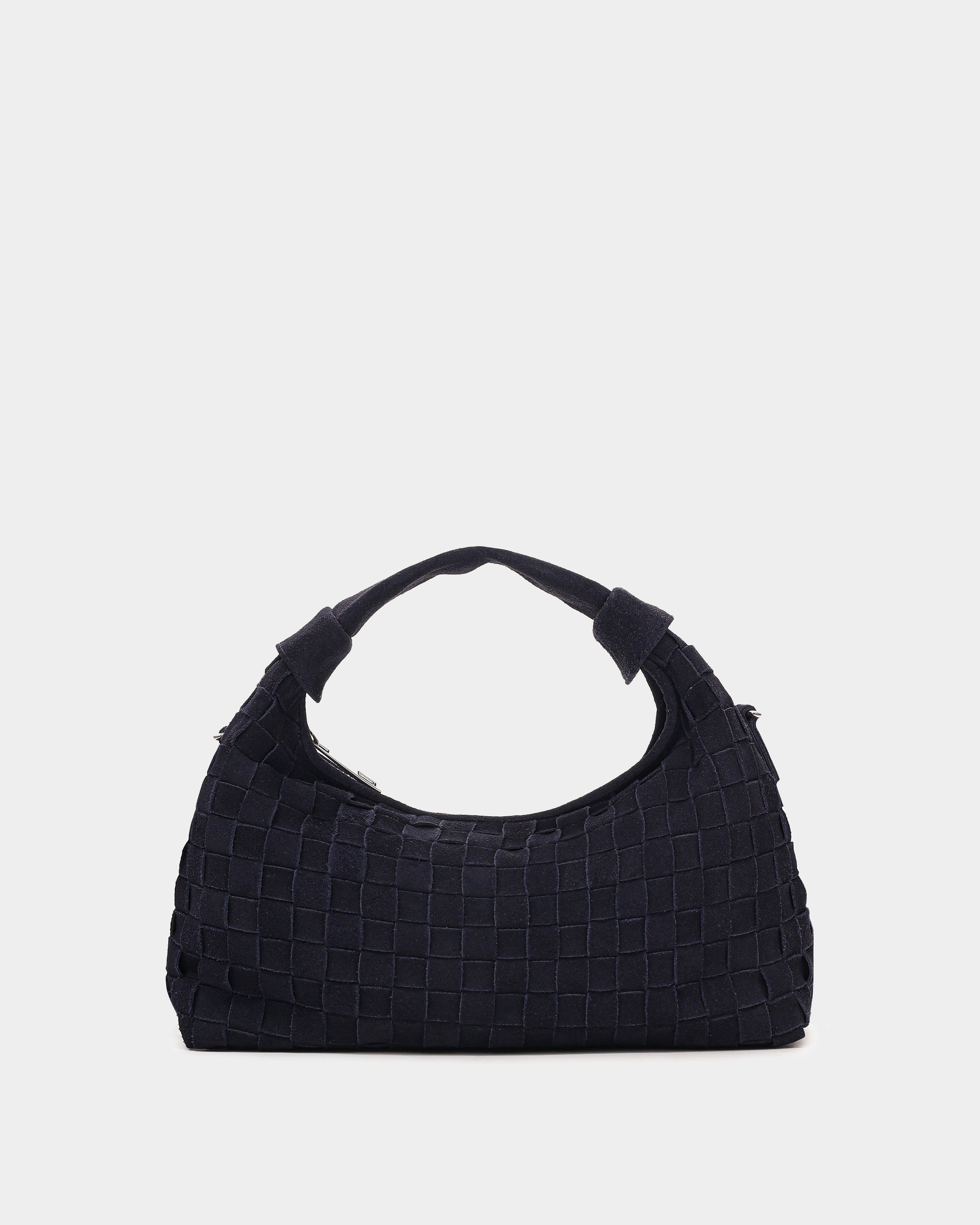 Núnoo Dandy Braided Suede Navy Medium Navy