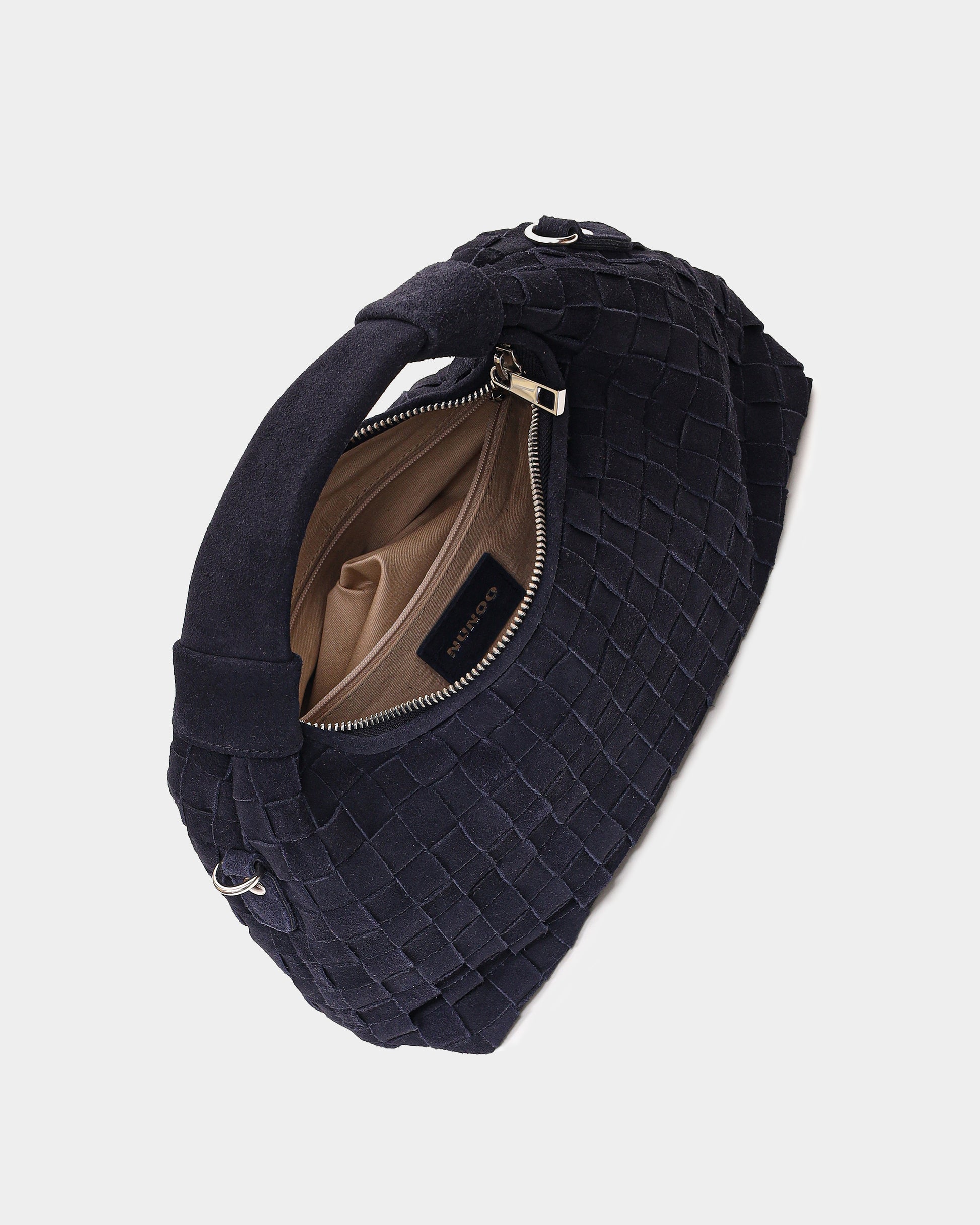 Núnoo Dandy Braided Suede Navy Medium Navy