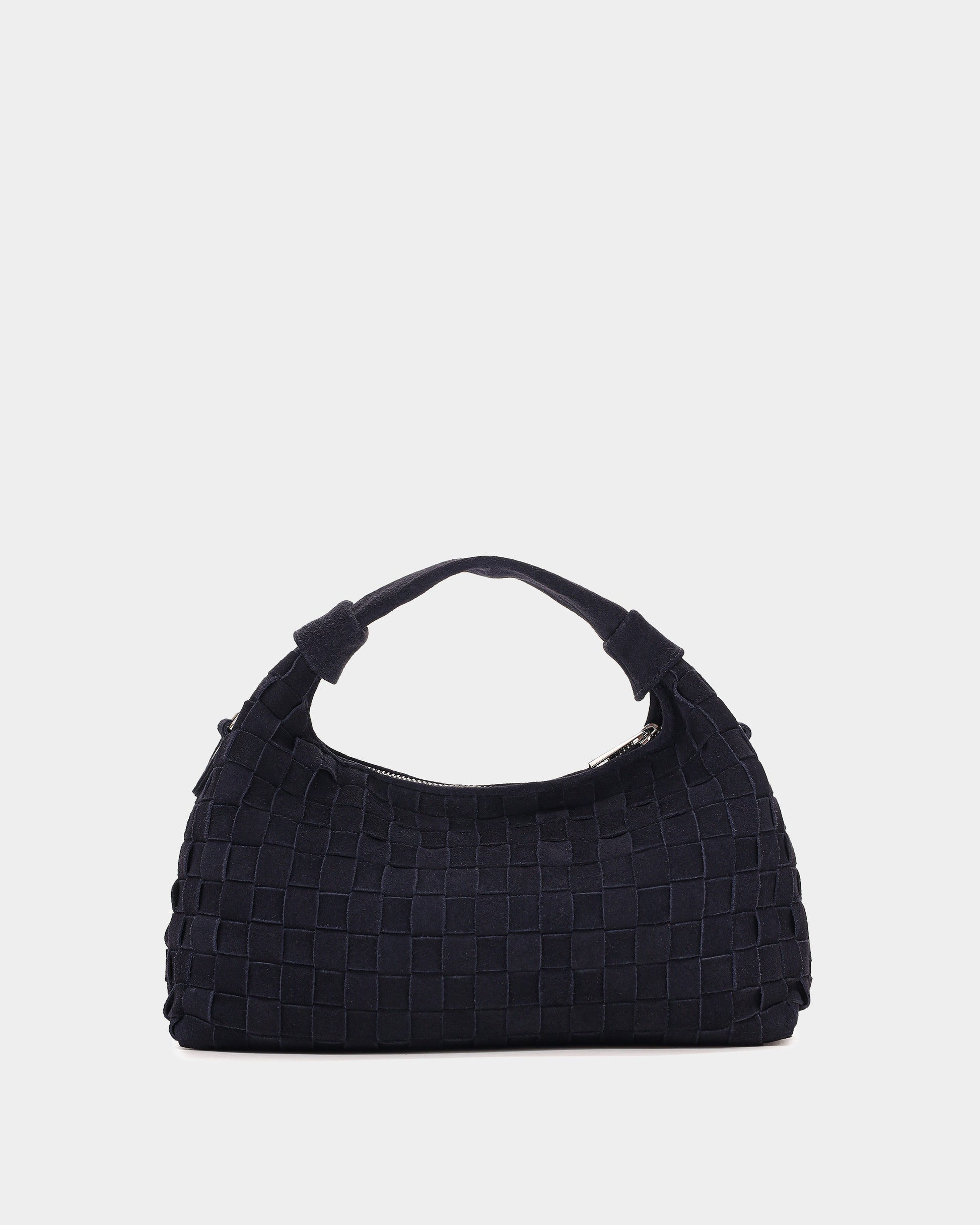 Núnoo Dandy Braided Suede Navy Medium Navy