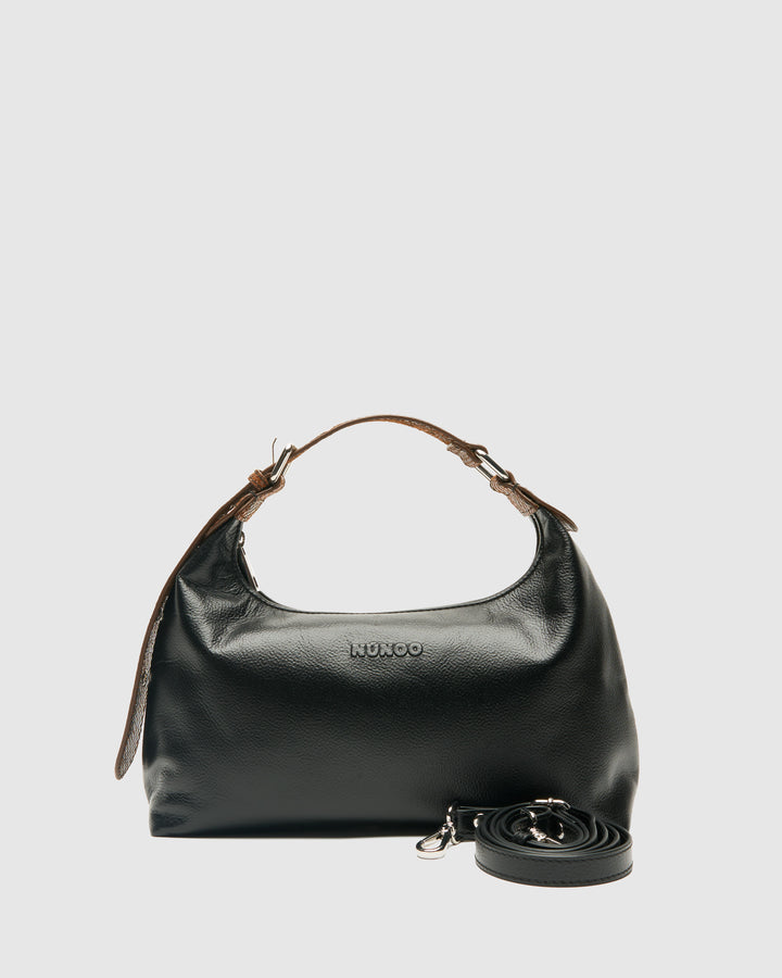 Núnoo Dandy Buckle Jungle Black Cacao Medium