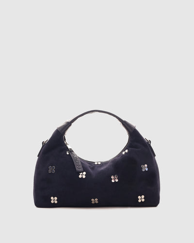 Dandy Icon Rivet Suede Midnight Blue