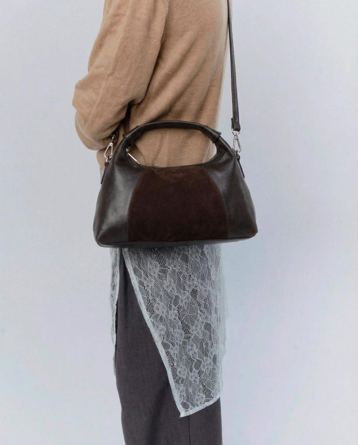 Núnoo Dandy Nubuck Dark Brown Medium Dark brown