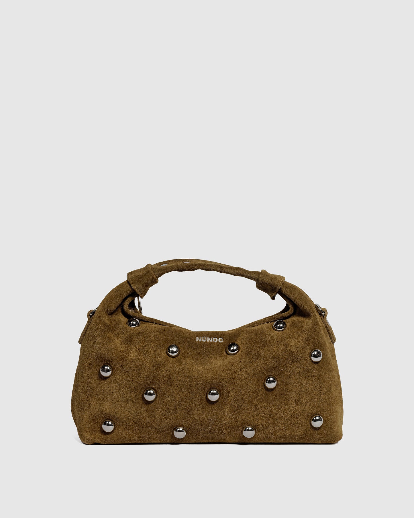 Núnoo Dandy Rivet Suede Dusty Olive Medium Dusty Olive