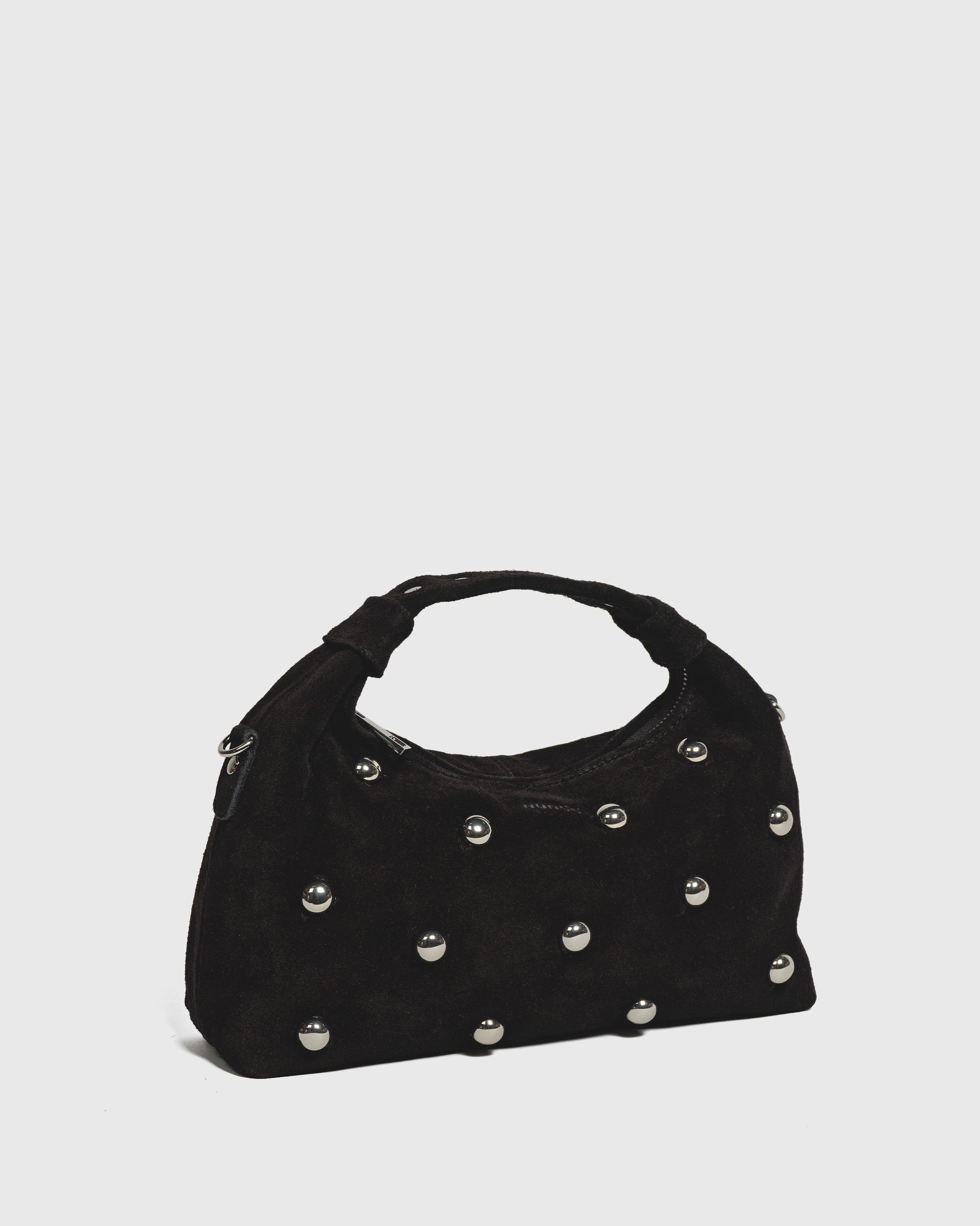 Núnoo Dandy Rivet Suede Black Medium Black