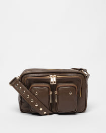 Ellie Air 1 Dark Brown w. Gold