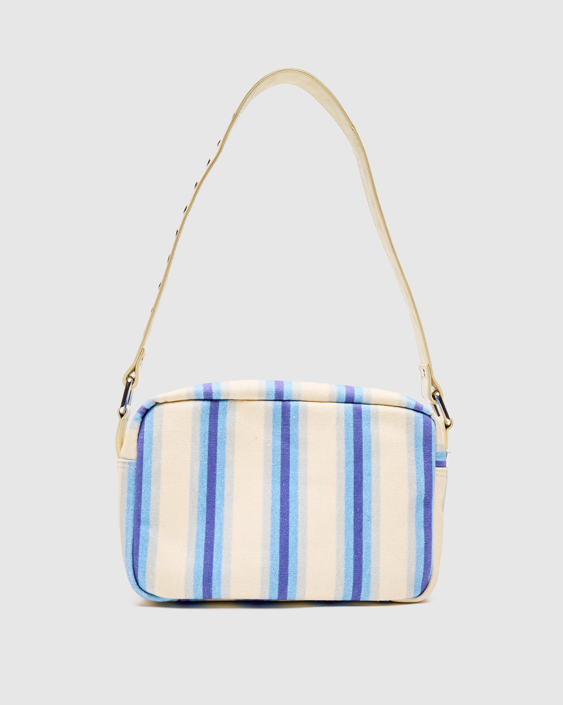 Núnoo Ellie Canvas Blue Stripes Medium Blue Stripes