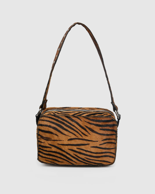 Núnoo Ellie Stripes Deluxe Dark Brown Medium Stripes