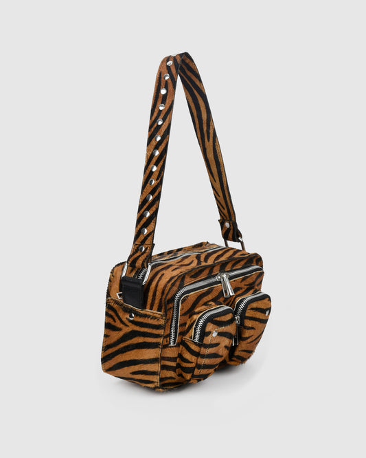 Núnoo Ellie Stripes Deluxe Dark Brown Medium Stripes