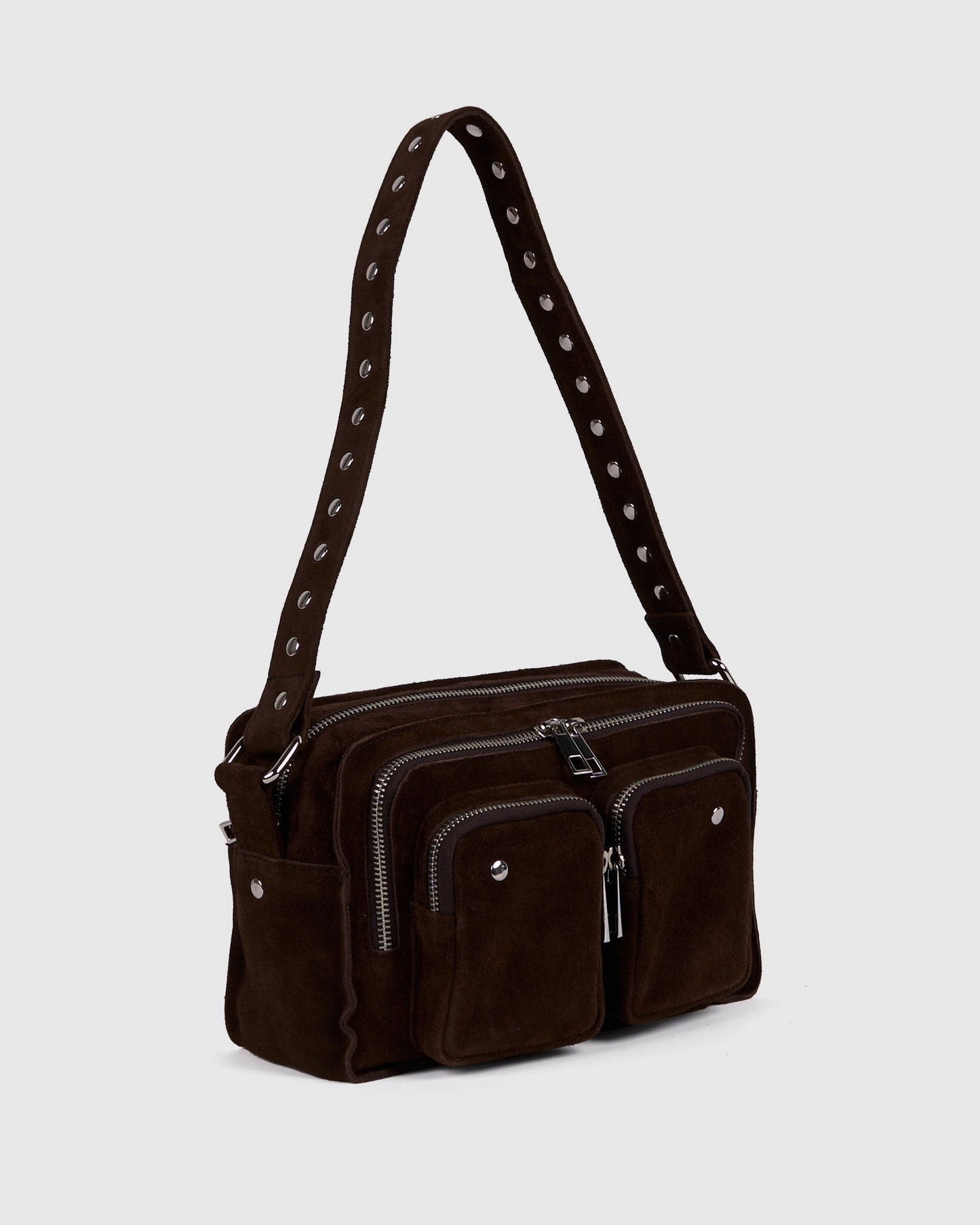 Núnoo Ellie Suede Chocolate Medium Chocolate