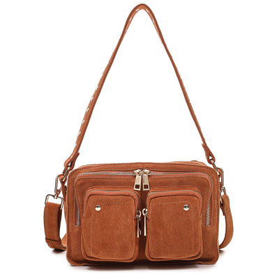 Ellie Suede Toffee w. Gold