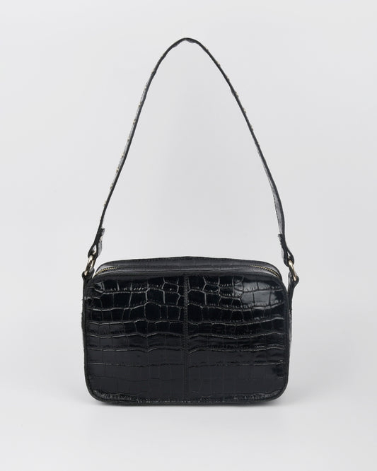 Núnoo Ellie Texas Black w. Gold Medium Black