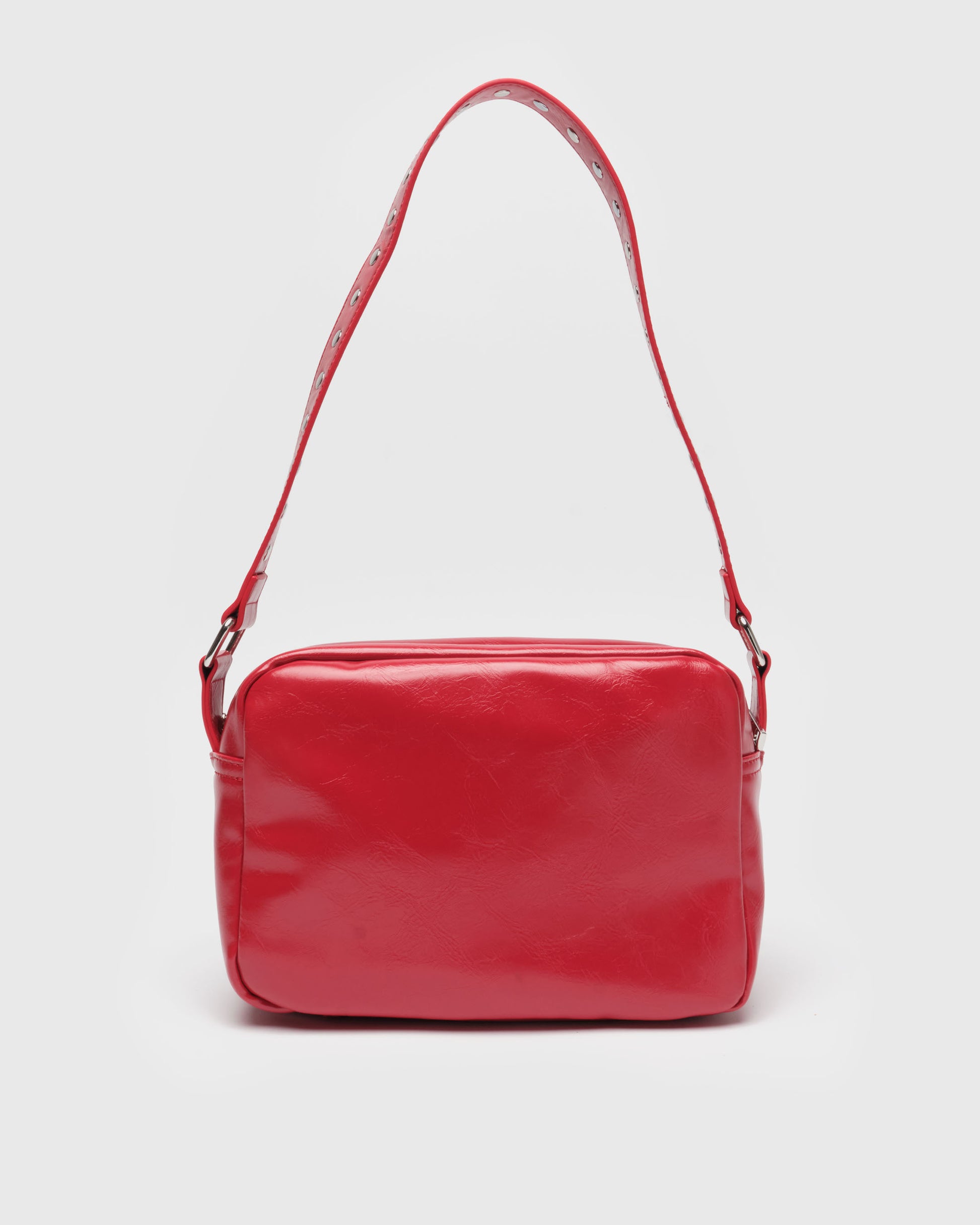 Núnoo Ellie Wrinkle Bright Red Shoulder bags Bright Red