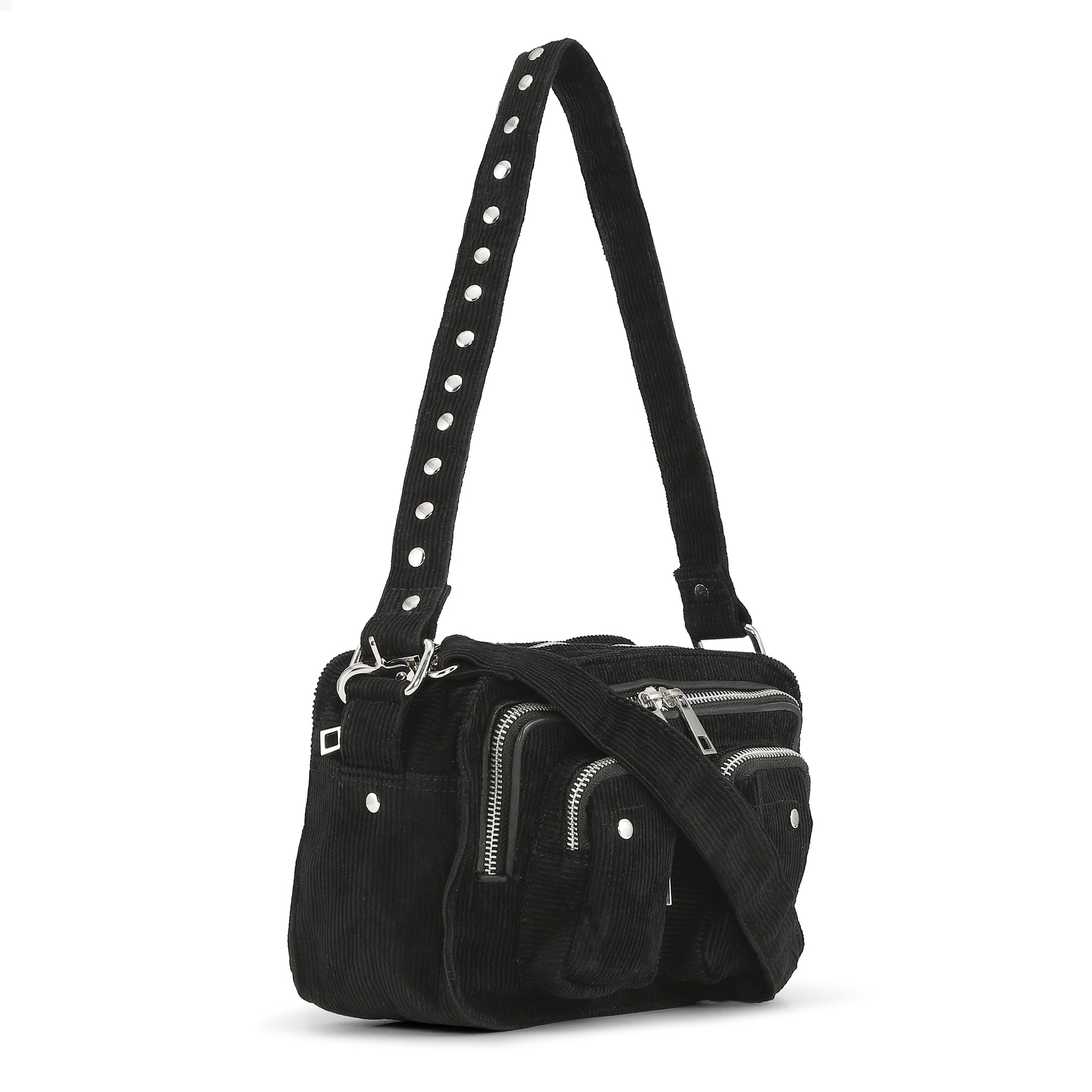 Núnoo Ellie corduroy black Medium Black