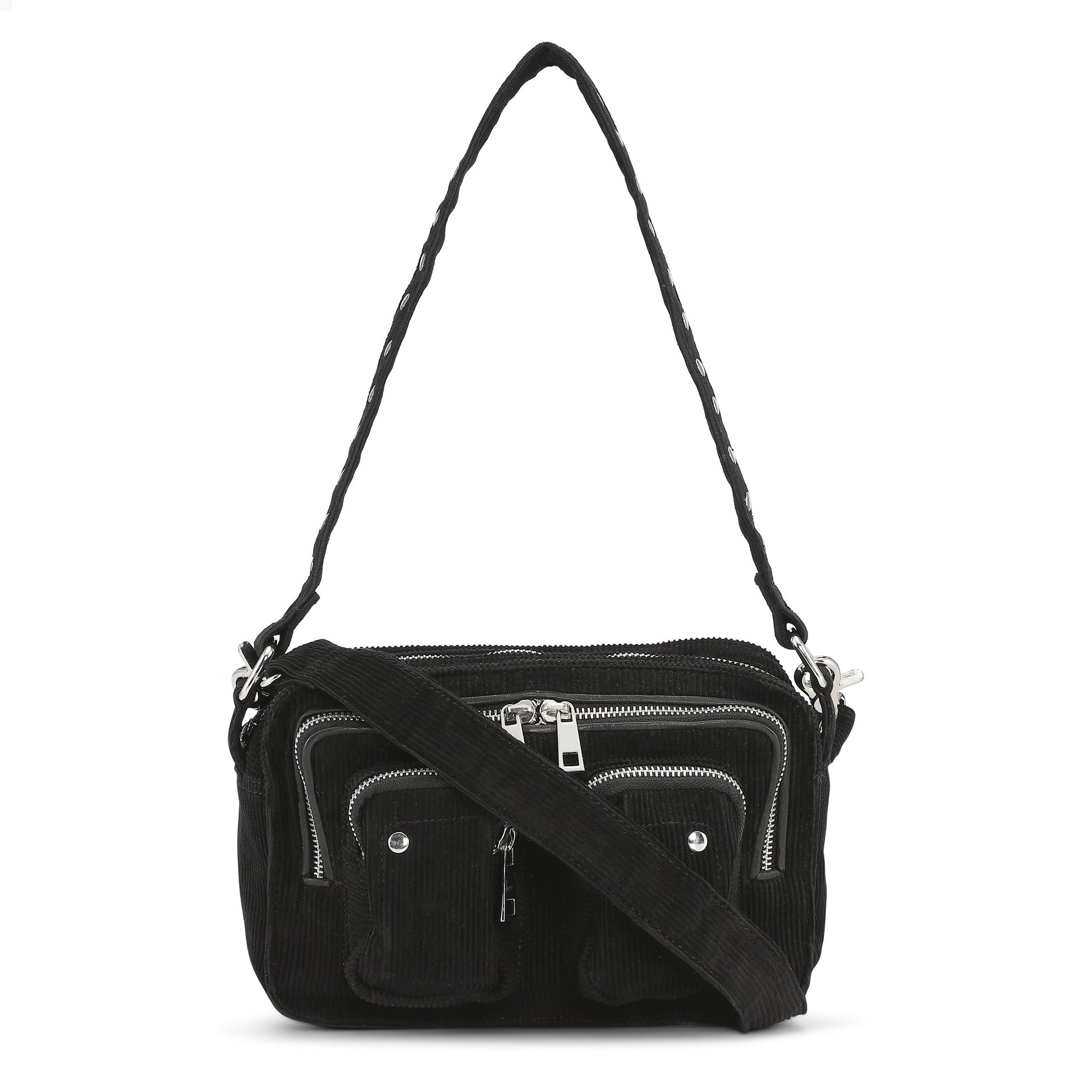 Núnoo Ellie corduroy black Medium Black