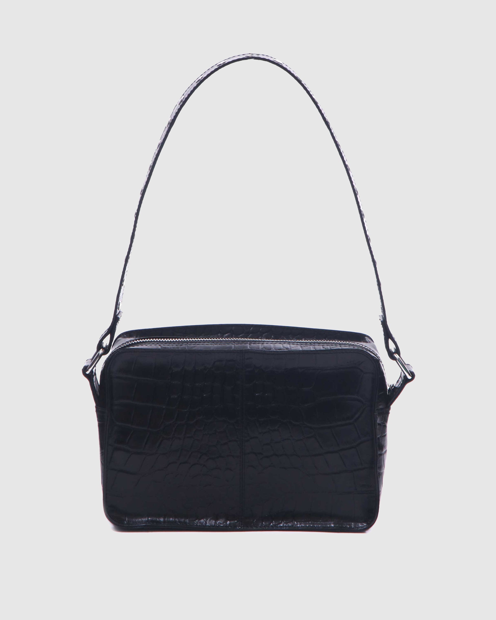 Núnoo Ellie croco deluxe black Medium