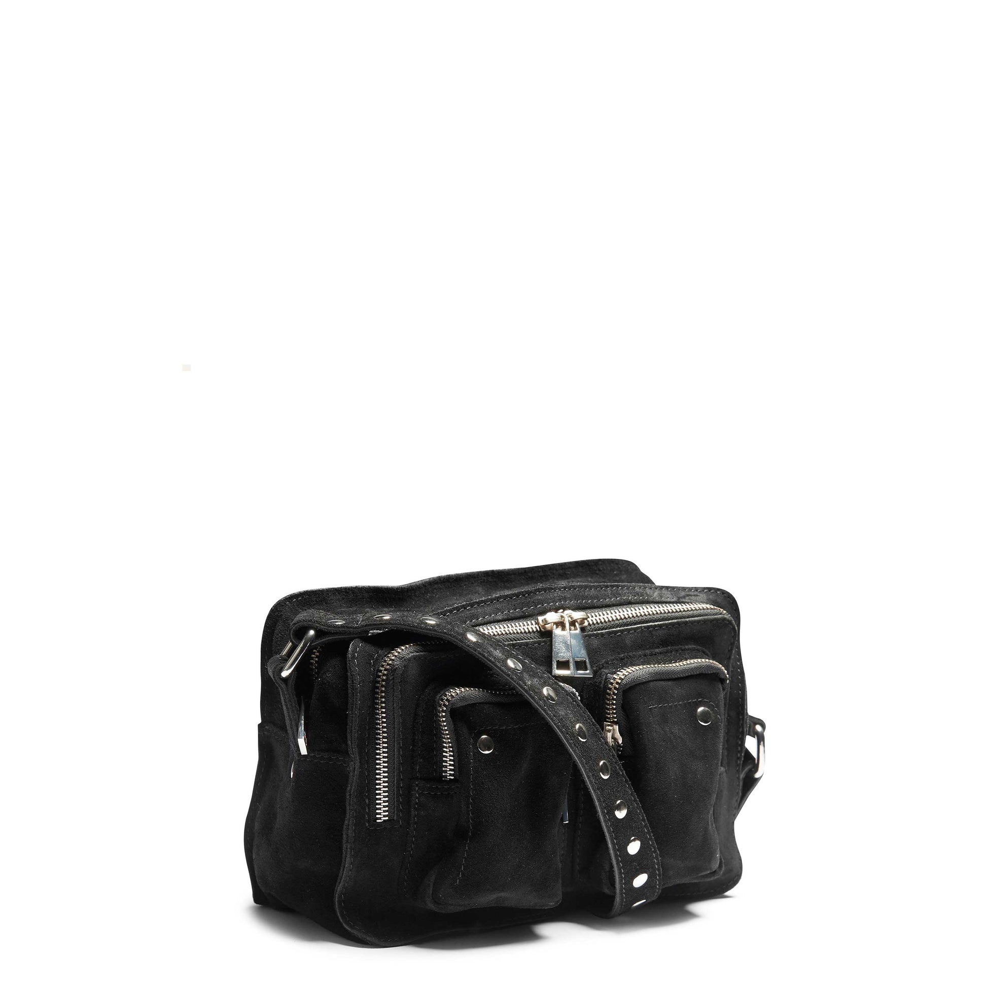 Núnoo Ellie new suede black Crossbody Black