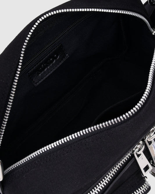 Núnoo Ellie recycled canvas black Medium