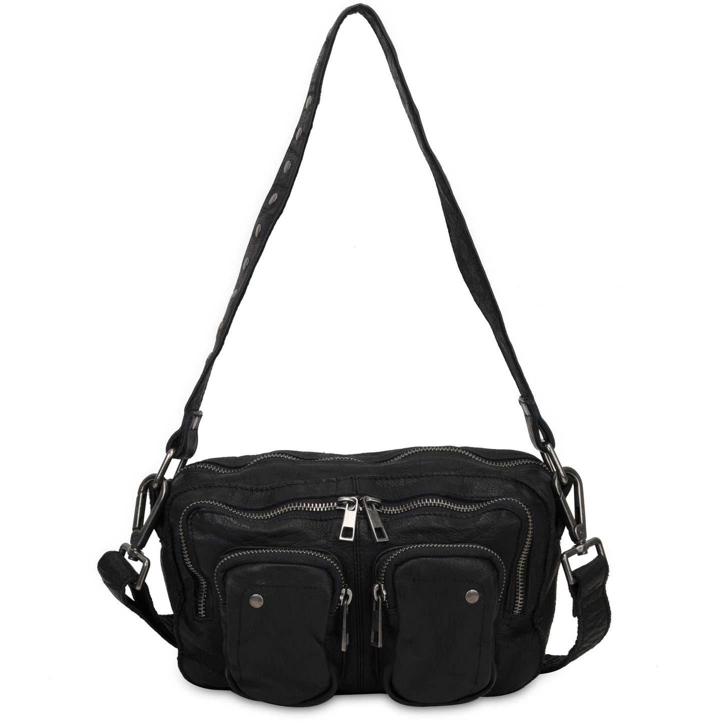 Núnoo Ellie washed Crossbody Black