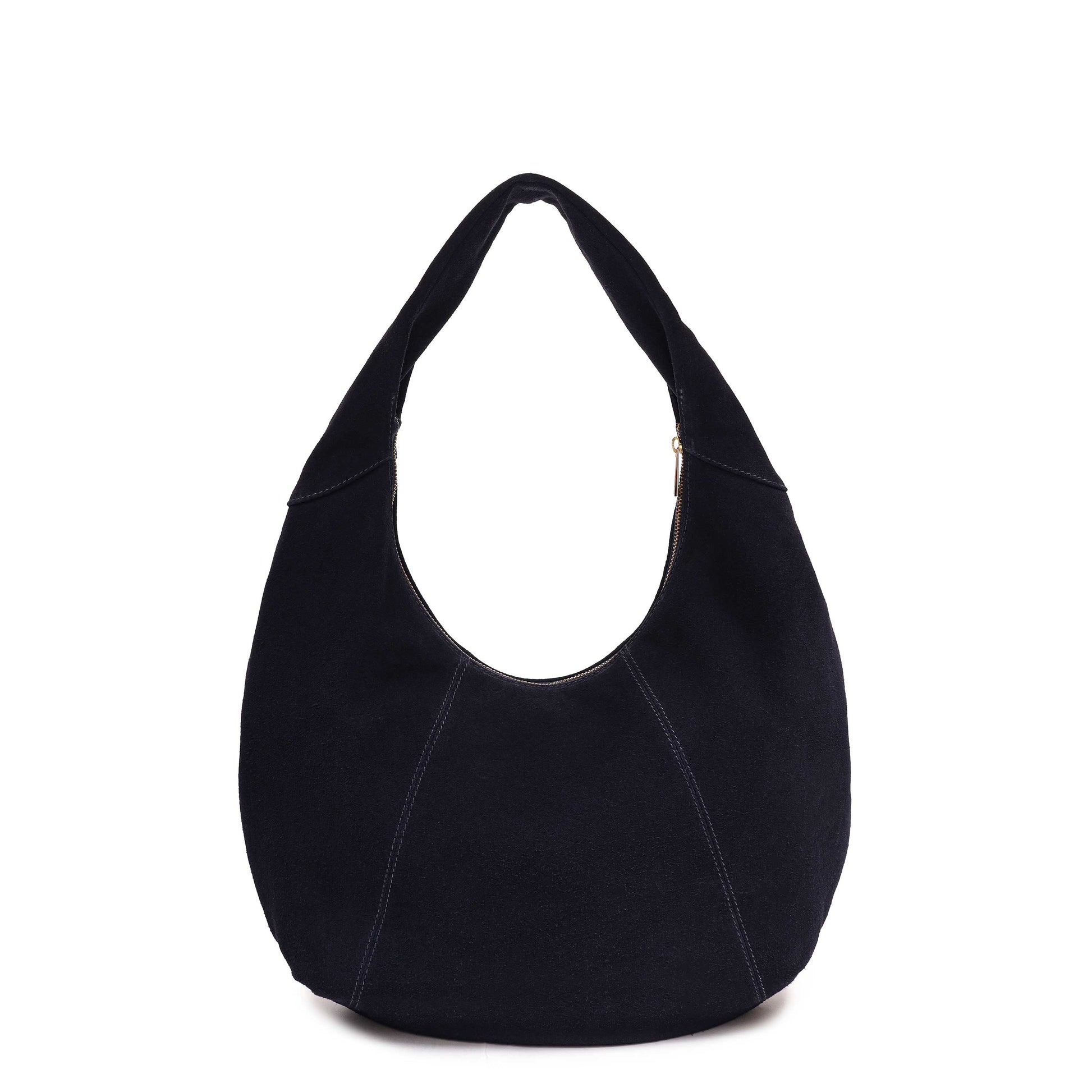 Núnoo Gabi Suede Navy w. Gold Maxi Navy