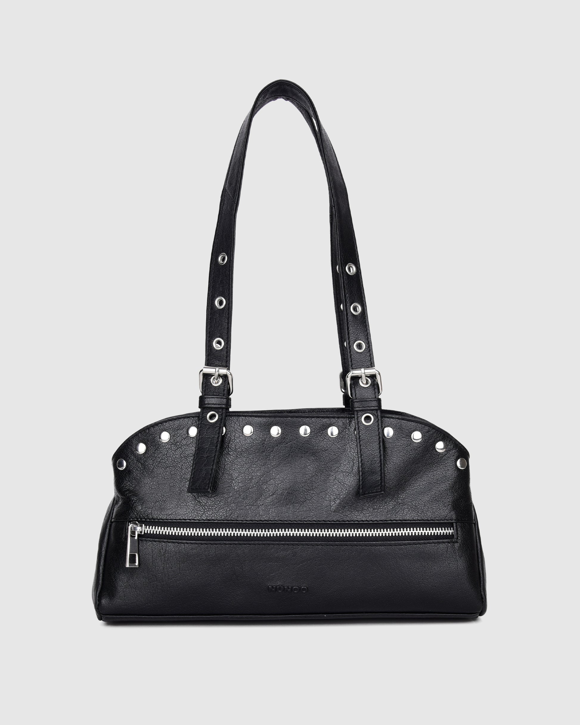 Núnoo Hazel Studs Mountain Black Medium Black