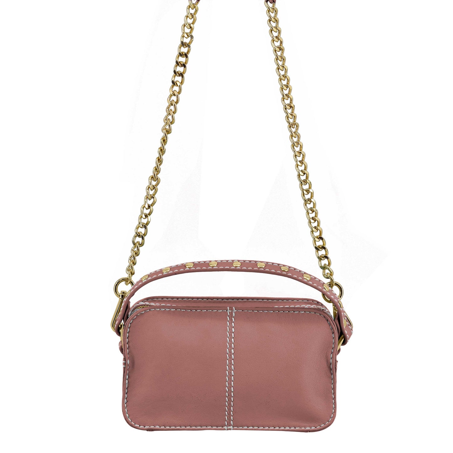 Núnoo Helena Cozy Dusty Rose w. Gold Shoulder bags Dusty Rose