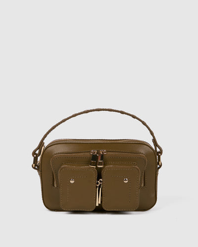 Helena Florence Dusty Olive w. Gold