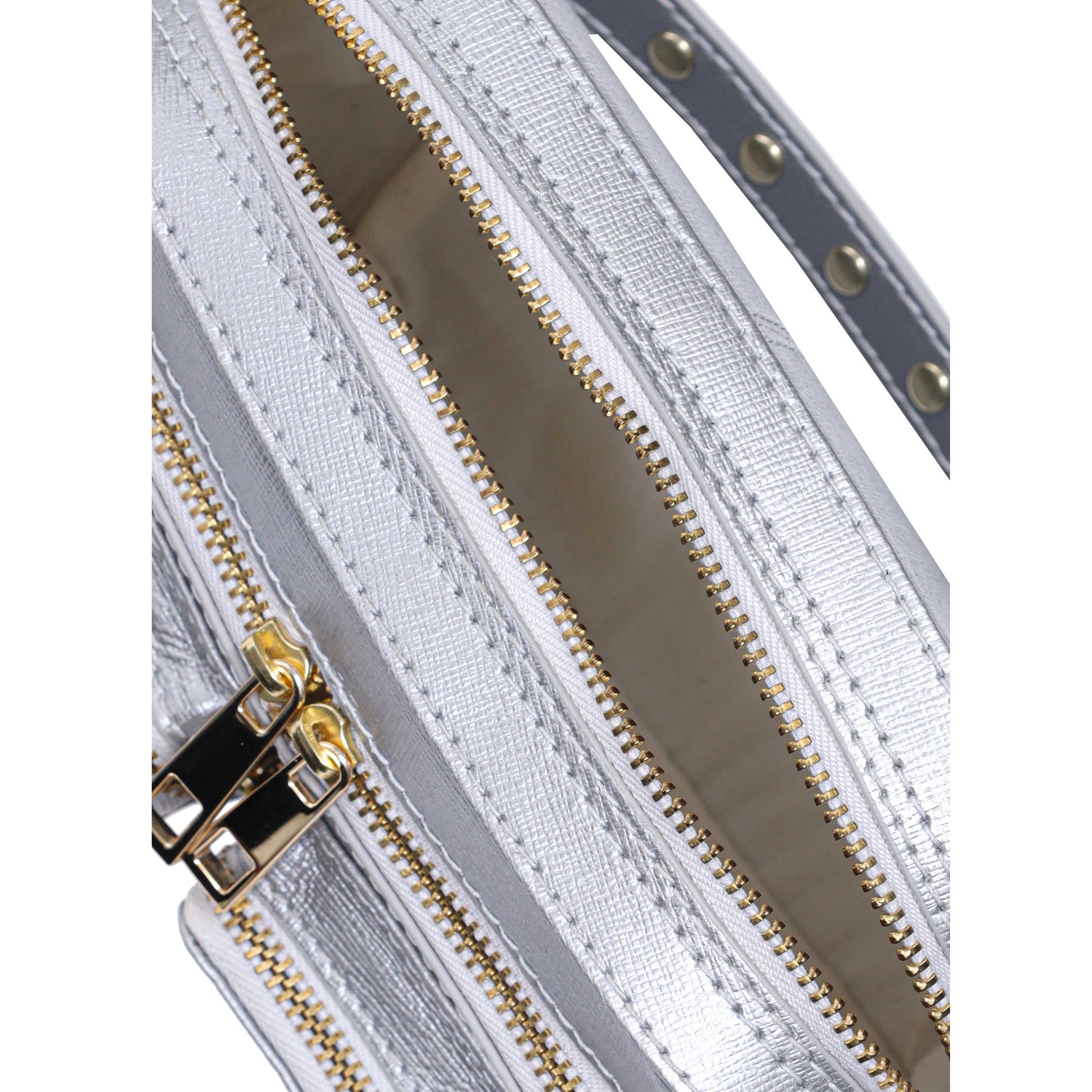 Núnoo Helena Florence Silver W. Gold Shoulder bags Gold