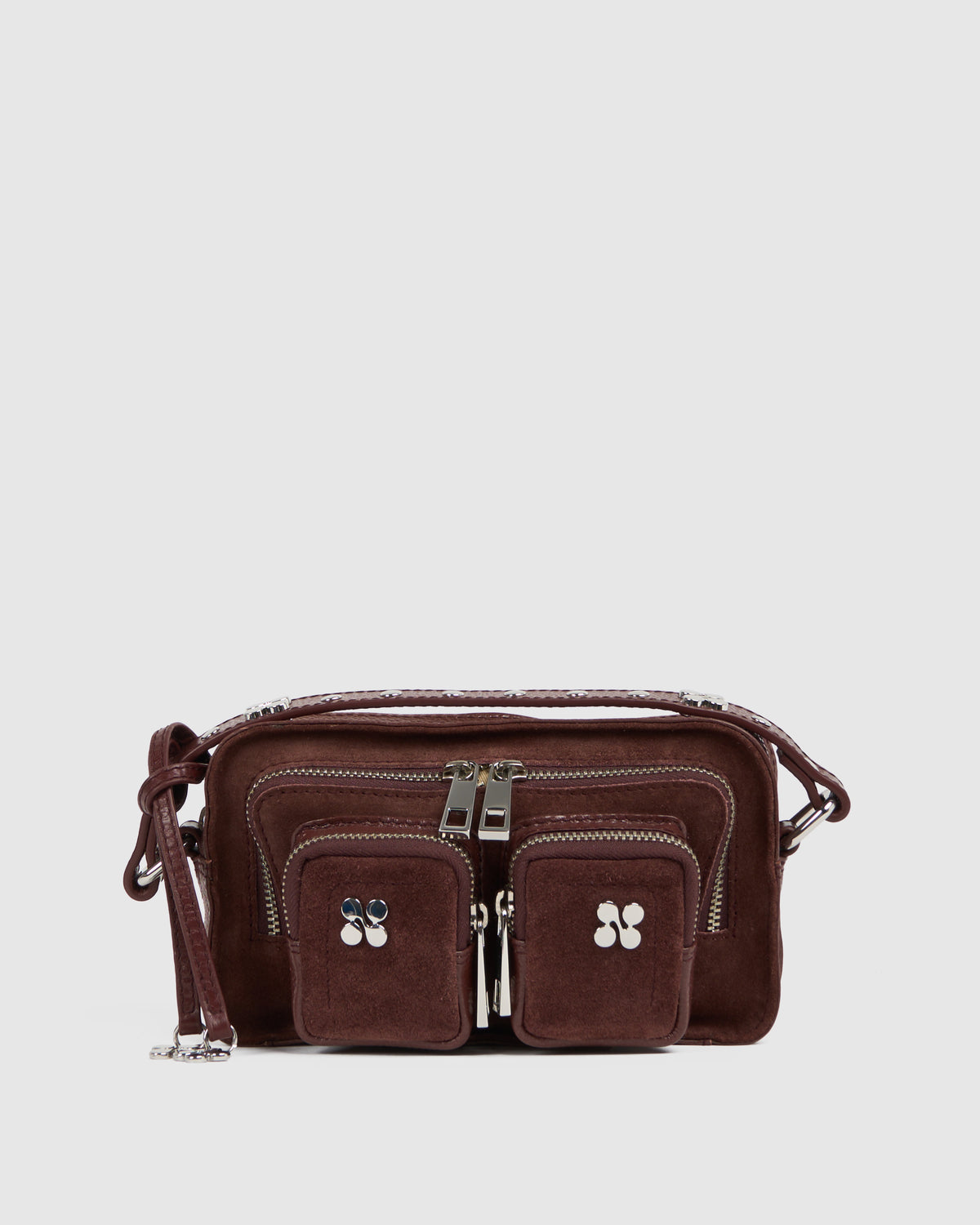 Núnoo Helena Icon Rivet Suede Rum Small bag Rum