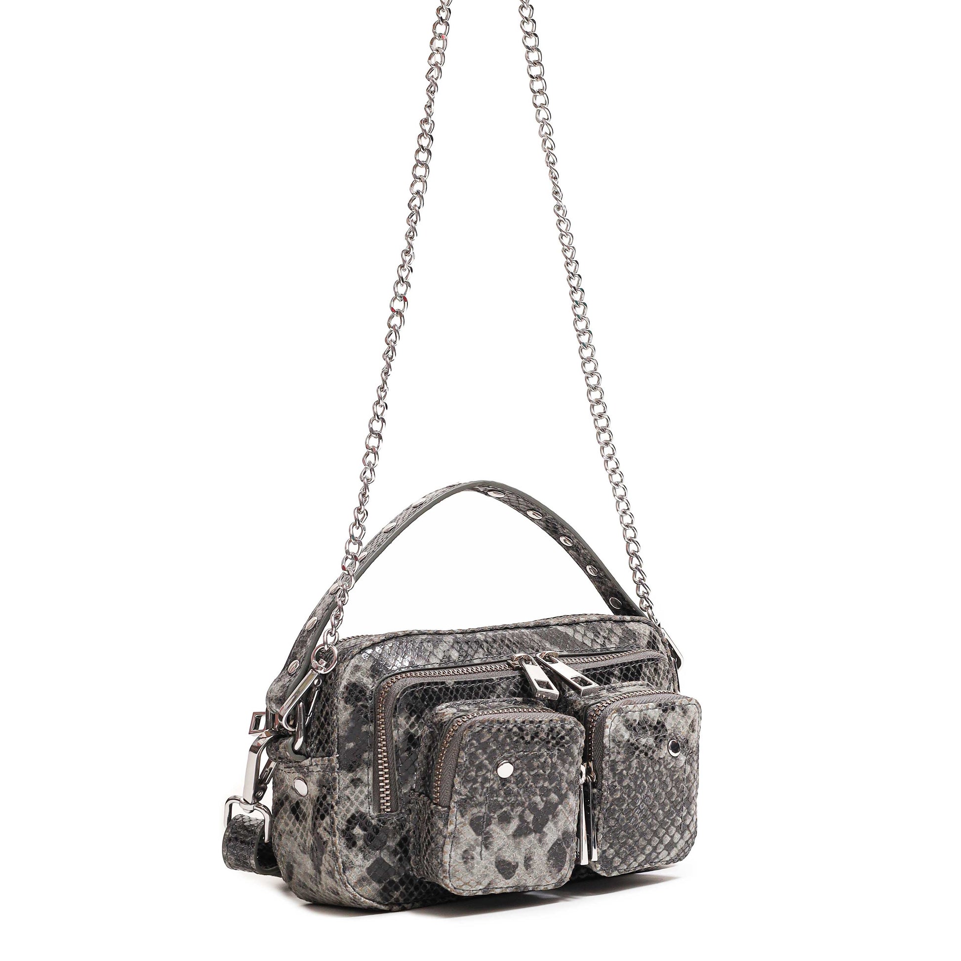 Núnoo Helena Jungle Dark Grey Crossbody Dark grey