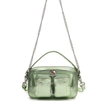 Helena Metallic Light Green