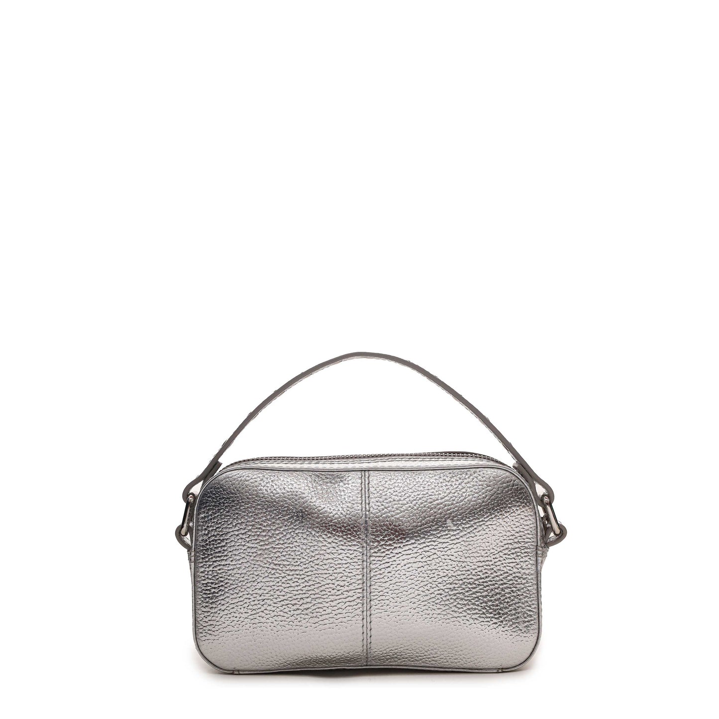 Núnoo Helena Metallic Silver Small bag Silver