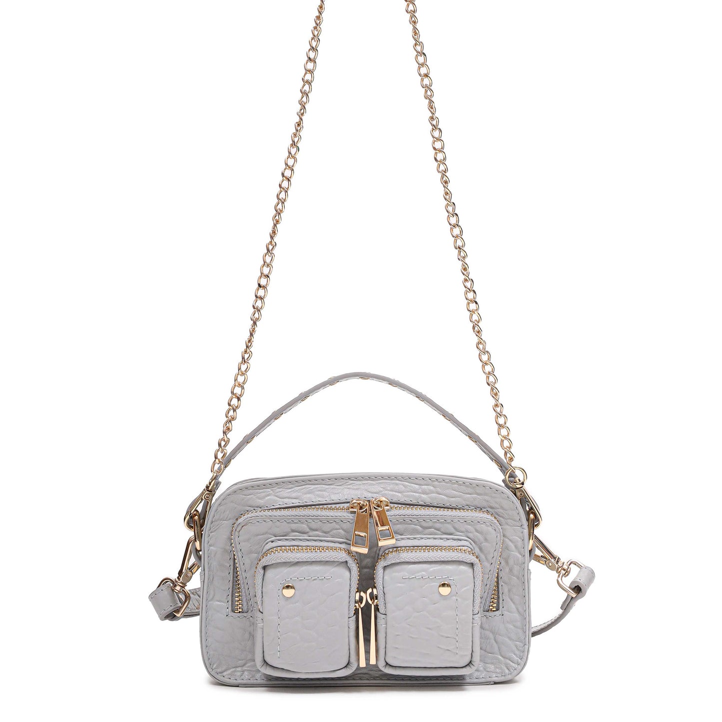 Núnoo Helena New Zealand Grey w. Gold Mini bags Grey