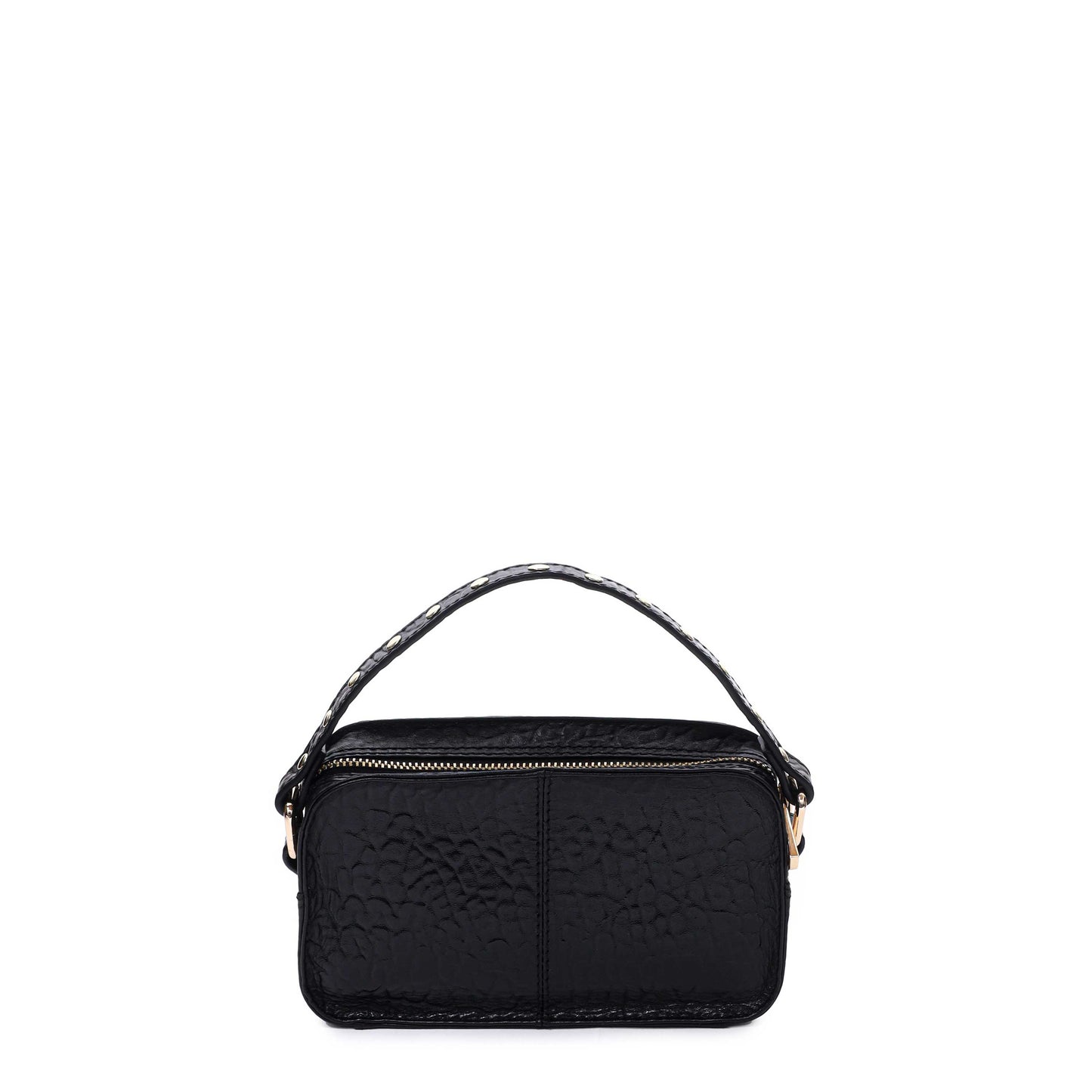 Núnoo Helena New Zealand black w. gold Mini bags Black