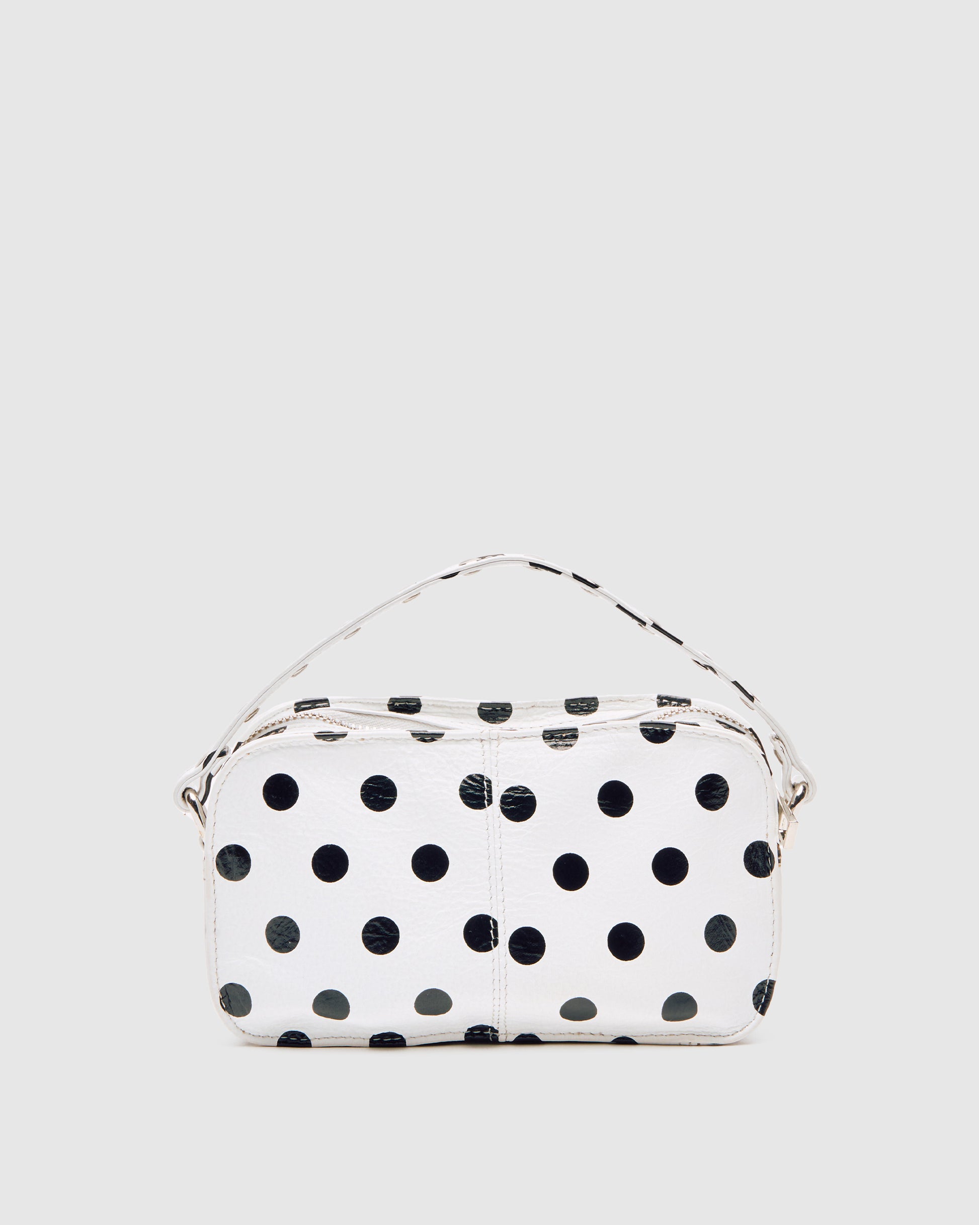 Núnoo Helena Polka White/Black Small bag White/Black