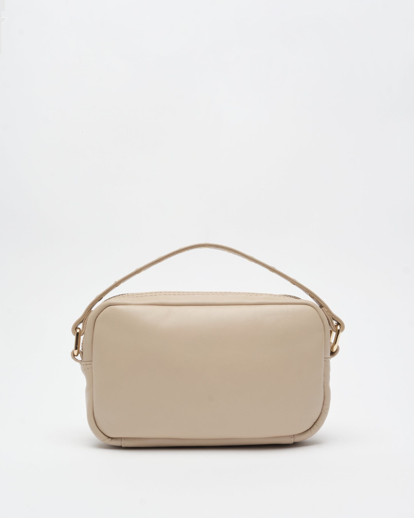 Núnoo Helena Puffed Sheep Beige w. Gold Small bag Beige