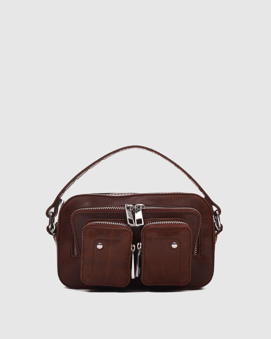 Núnoo Helena Rain Brown Small bag Brown