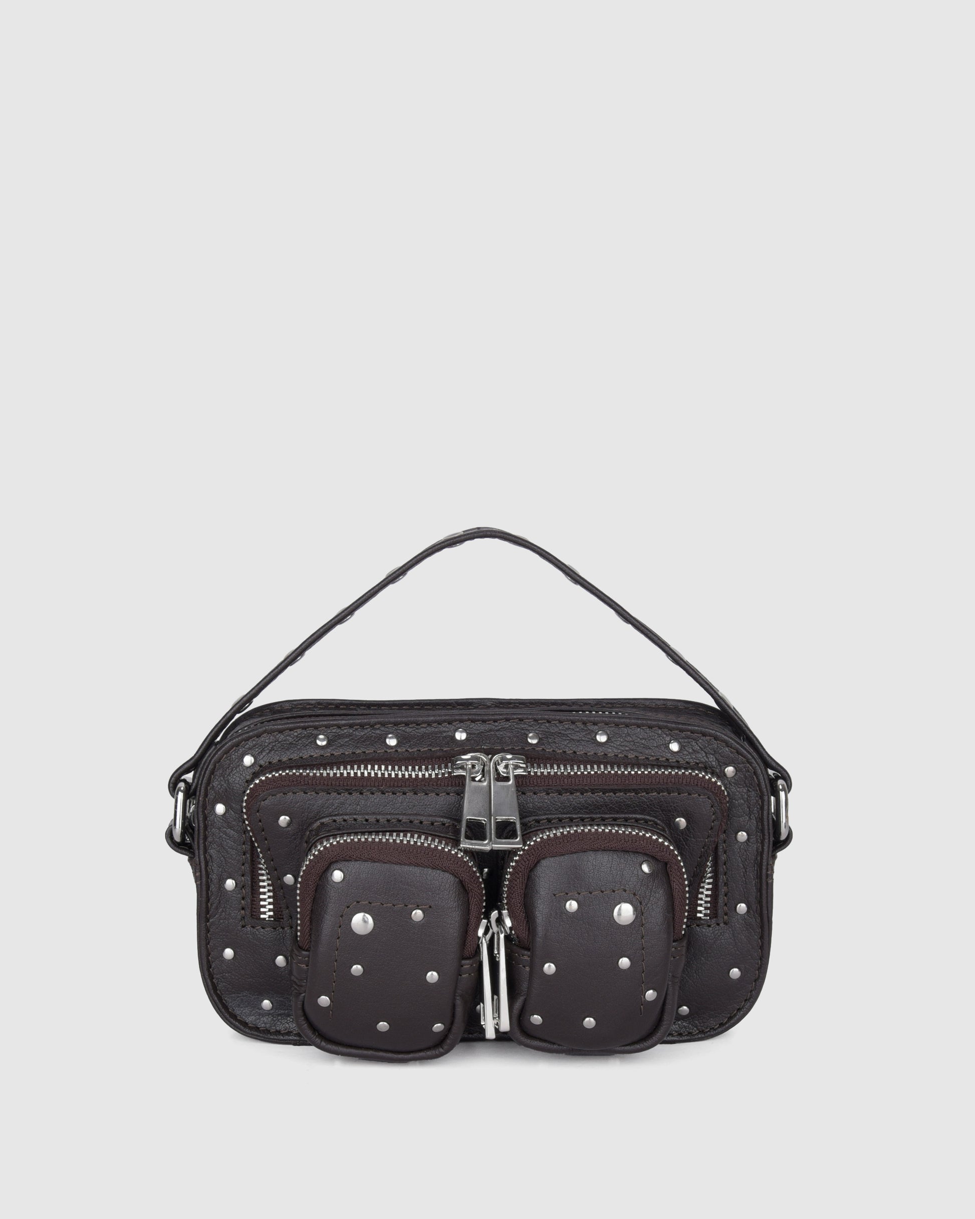 Núnoo Helena Rivet Mountain Chocolate Small bag Chocolate