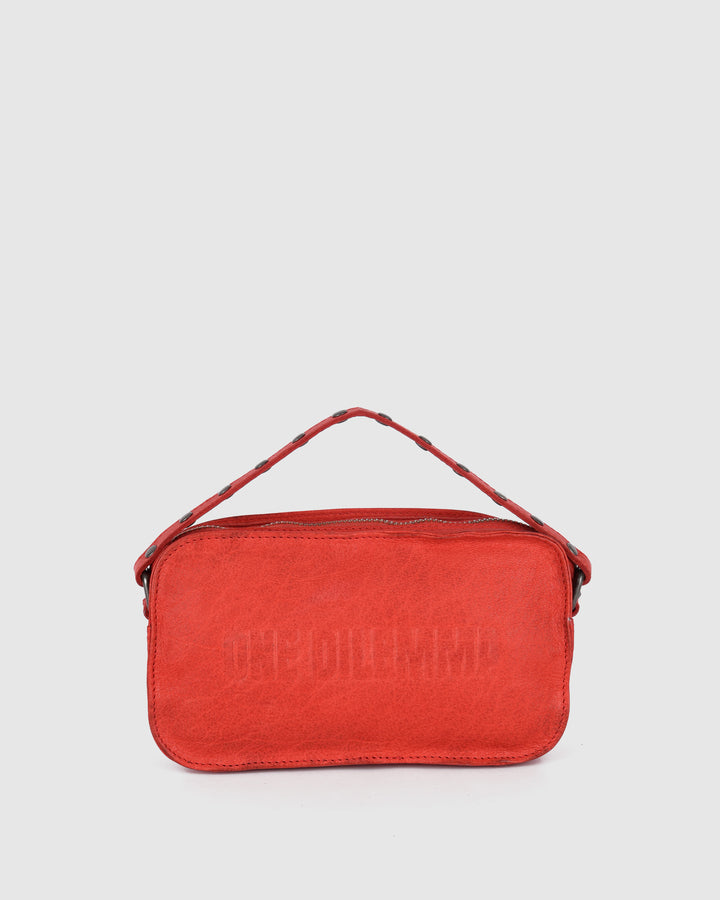 Núnoo Helena Rivet Washed Red Núnoo X One Dilemma Small bag Red